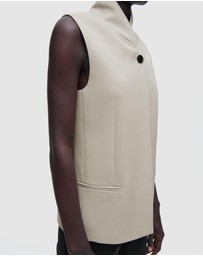 COS - Longline Wool Waistcoat