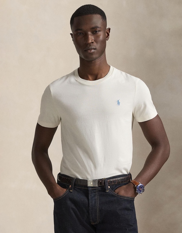 Polo Ralph Lauren - Custom Slim Fit Jersey Crewneck T-Shirt