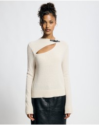 Lover - Nyx Buckle Wool Jumper
