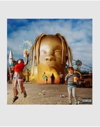 Sony Music - Travis Scott Astroworld Vinyl Album & Crosley Record Storage Display Stand