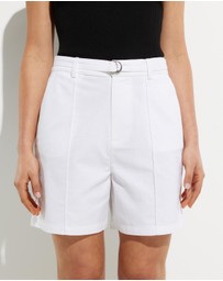 Calli - Harriet Cotton Linen Blend Shorts