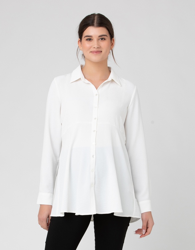 Ripe Maternity - Tina Peplum Shirt