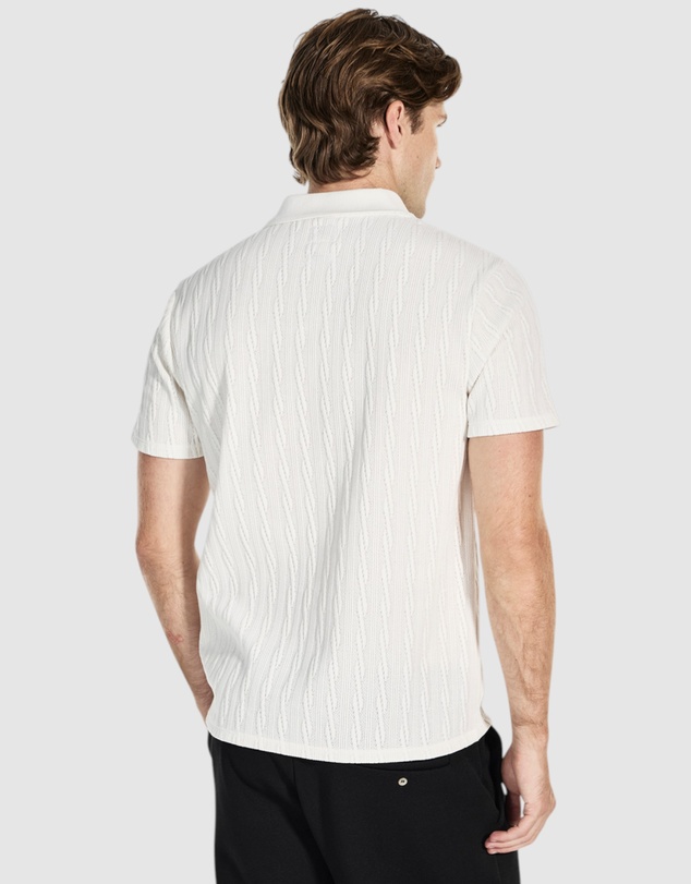 GUESS - River Jacquard Knitted Shirt