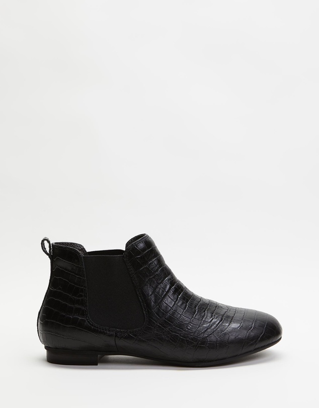 Mia Vita - Sally Chelsea Boot - Black Croc