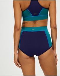 Duskii - High Waist Zip Bottoms