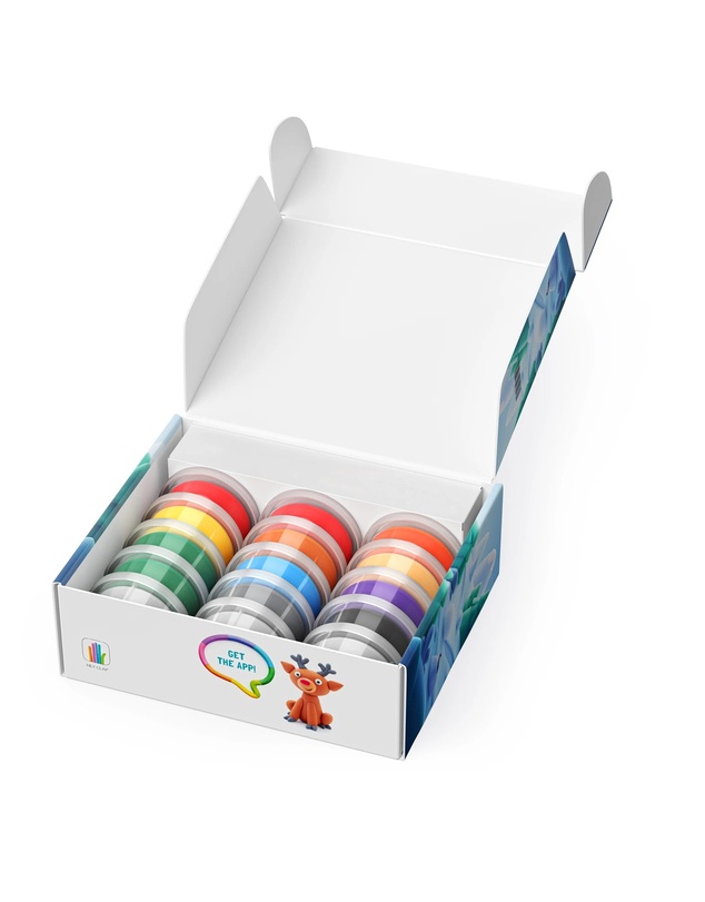 Hey Clay - Christmas Winter Holidays Large Pack (15 Cans & 2 Tools)