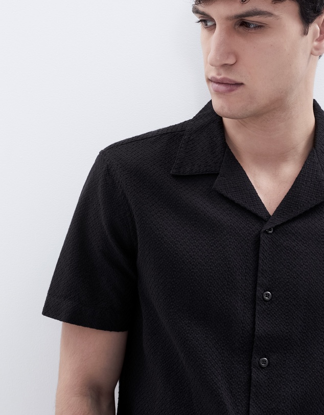 UNISON - Jacquard Regular Fit Shirt