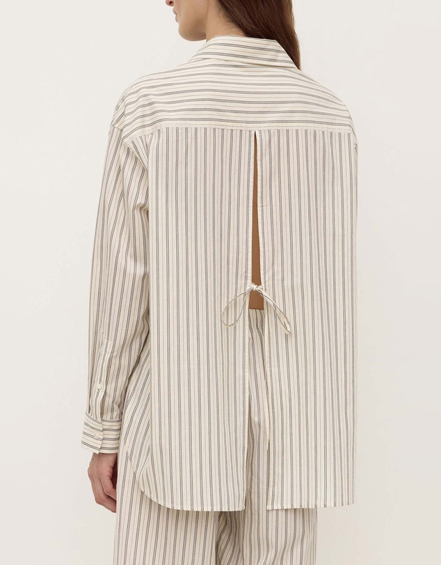 Assembly Label - Ria Stripe Long Sleeve Shirt