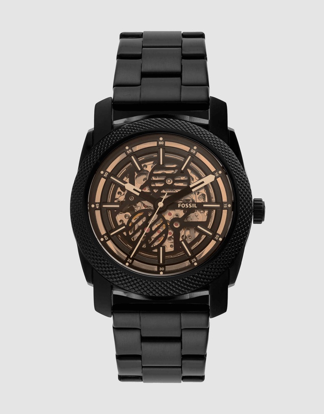 Fossil - Machine Black Analogue Watch