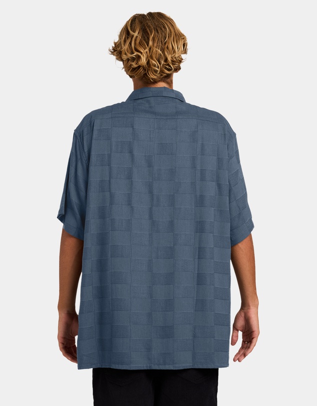 Billabong - Mens Sundays Jacquard Short Sleeve Shirt