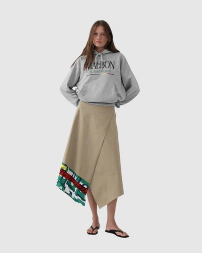 GAP - GAP x Malbon Asymetrical Hem Skirt