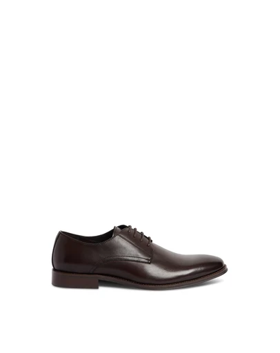 yd. - Marble Leather Lace Up Dress Shoe