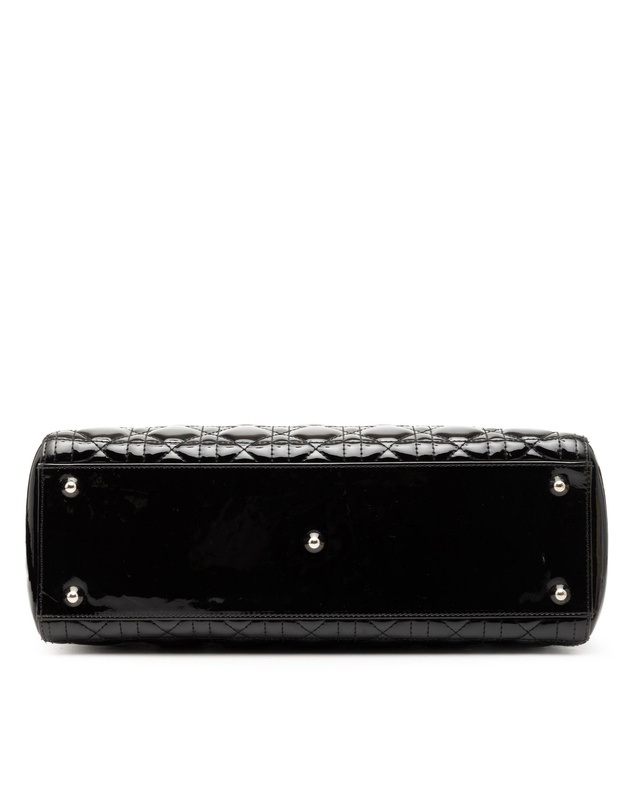Pre-Loved by Azura Reborn - Pre-Loved Large Patent Cannage Lady Dior