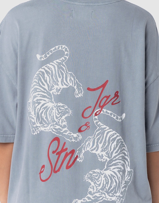 JGR & STN - Tiger Oversized T-Shirt