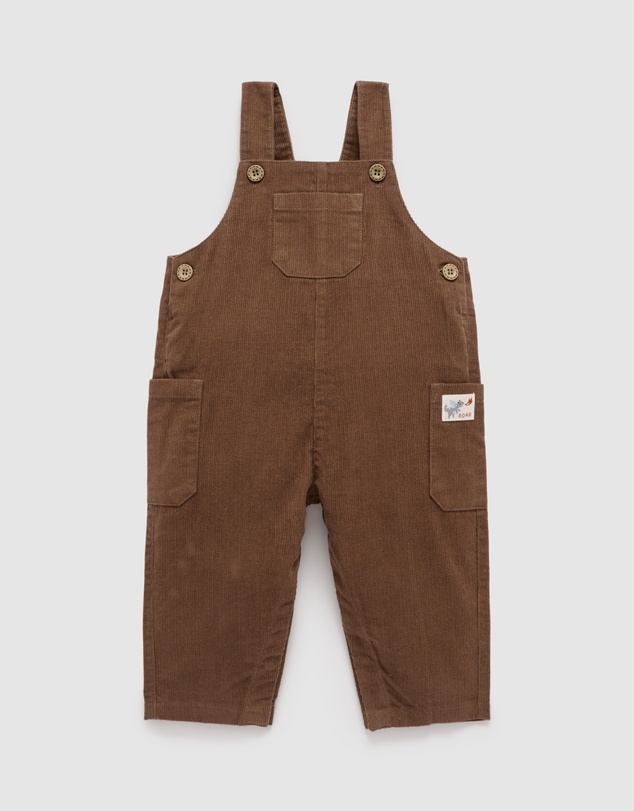 Purebaby - Corduroy Overall -Kids-Babies