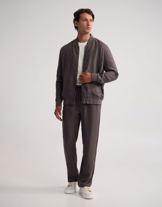 Oxford - Ravi Straight Leg French Linen Pant