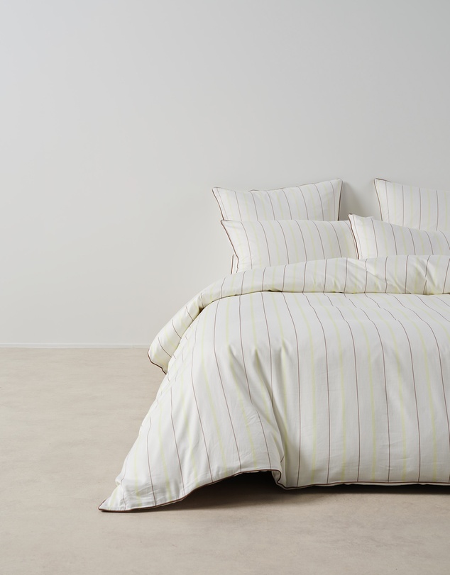 Linen House - Monday Stripe Quilt Cover Set