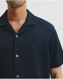 Country Road - Australian Cotton Textured Short Sleeve Shirt