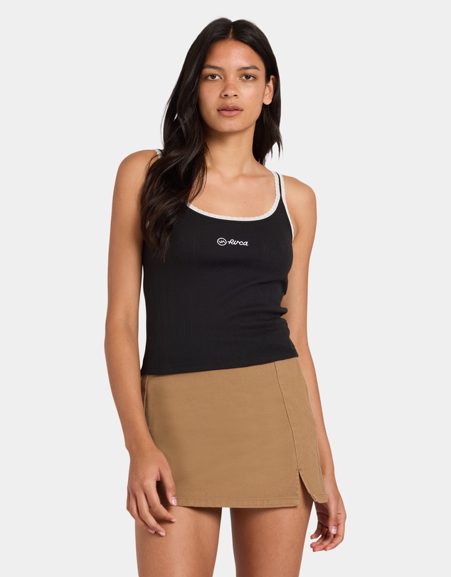 RVCA - Womens Agave Pointelle Tank Top
