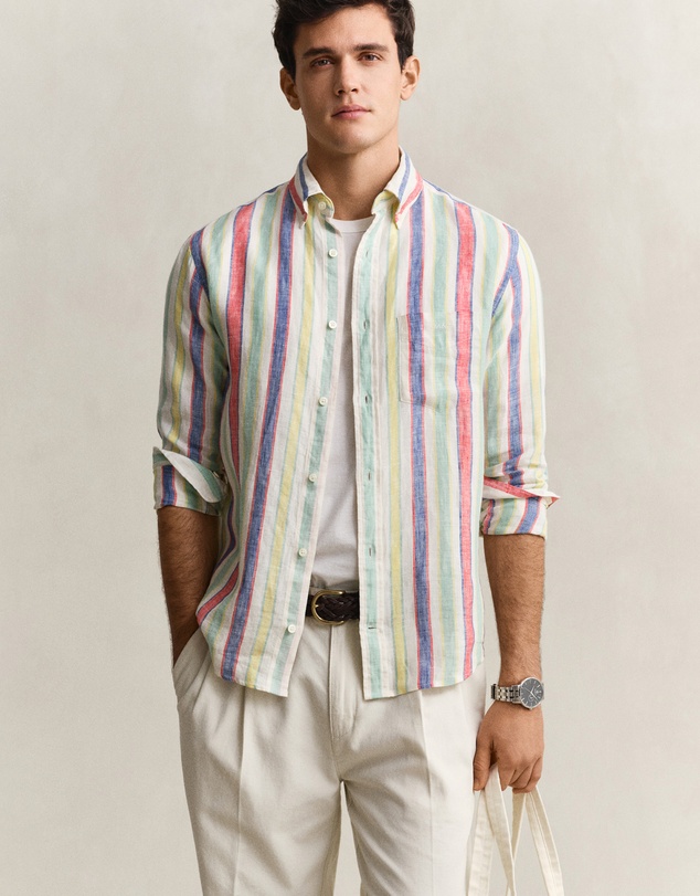 Gant - Multistripe Linen Shirt