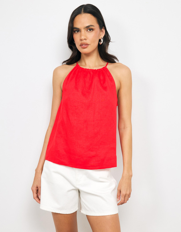 AERE - Ayla Linen Top