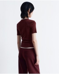 & Other Stories - Ribbed T-shirt
