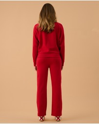 Araminta James - AJ Single Stripe Trackpants
