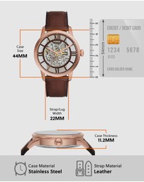 Fossil - Townsman Brown Analogue Watch