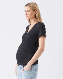 Ripe Maternity - Luxe Knit Embrace Nursing Tee
