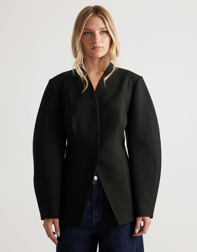 Decjuba - Ruby Barrel Sleeve Blazer