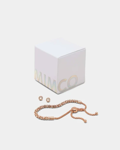 MIMCO - Dazzle Bracelet And Encanto Studs In A Gift Box