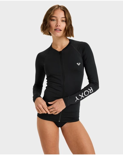 Roxy - Womens New Essentials Lycra Long Sleeve Rash Vest