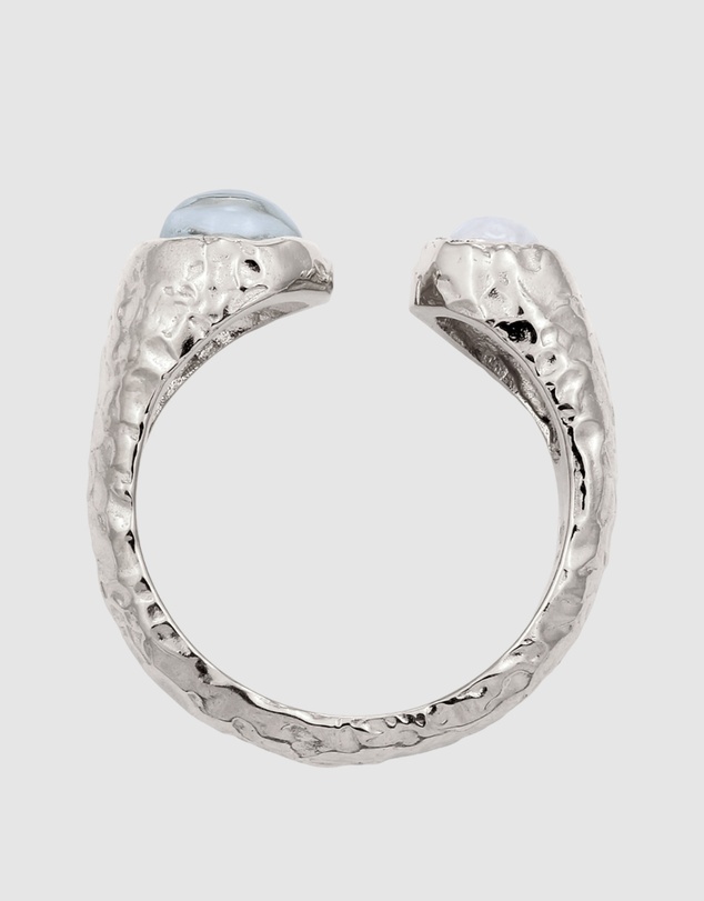 Haze & Glory - ICONIC EXCLUSIVE - Ring Aqua Moon 925 Sterling Silver