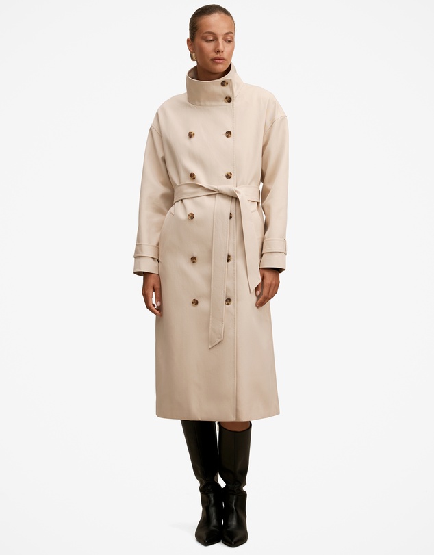 Forever New - Vanessa Funnel Neck Trench Coat