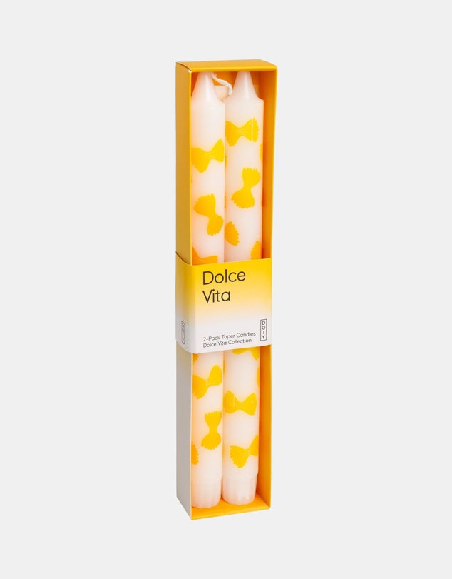 DOIY - Dolce Vita Taper Candles (set of 2) Farfalle