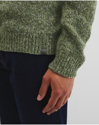 Country Road - Merino Wool Blend Crew Neck Knit