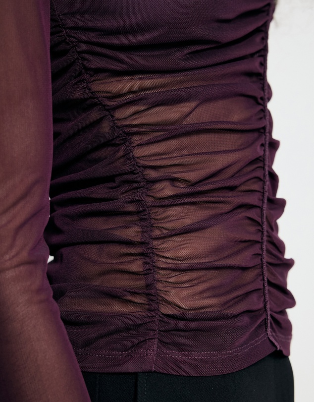 Lover - Cassandra Long Sleeve Mesh Top