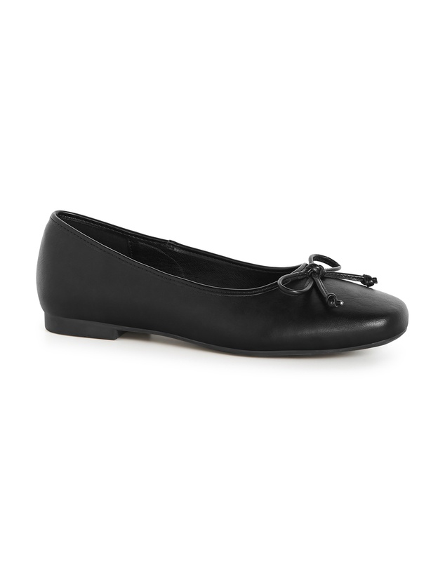 City Chic - WIDE FIT Ella Ballet Flat