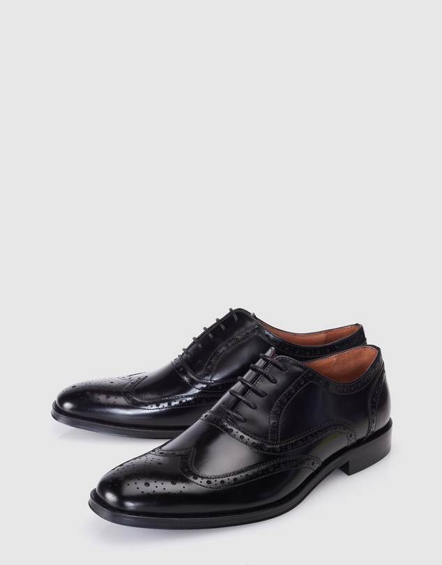 3 Wise Men - 3 Wise Men Prince Leather Brogue Shoe