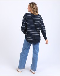 Foxwood - Classic Stripe Simplified Crew