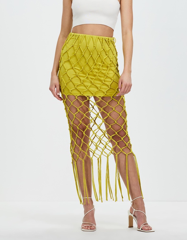 Third Form - Net Maxi Skirt