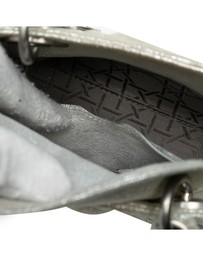 Pre-Loved by Azura Reborn - Pre-Loved Micro Metallic Calfskin Cannage Lady Dior