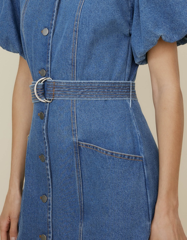 The Fated - Margot Denim Mini Dress
