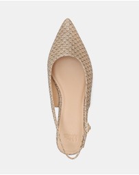 Wittner - Mary Metallic Lurex Slingbacks