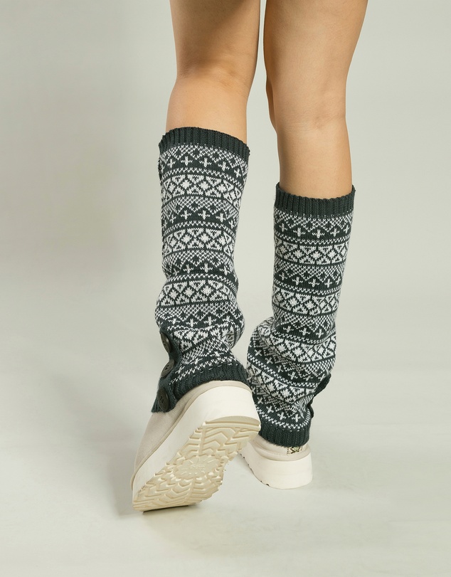 Ozwear Connection Uggs - Ugg Cardy Stretchy Knit Leg Warmers Slouch Socks