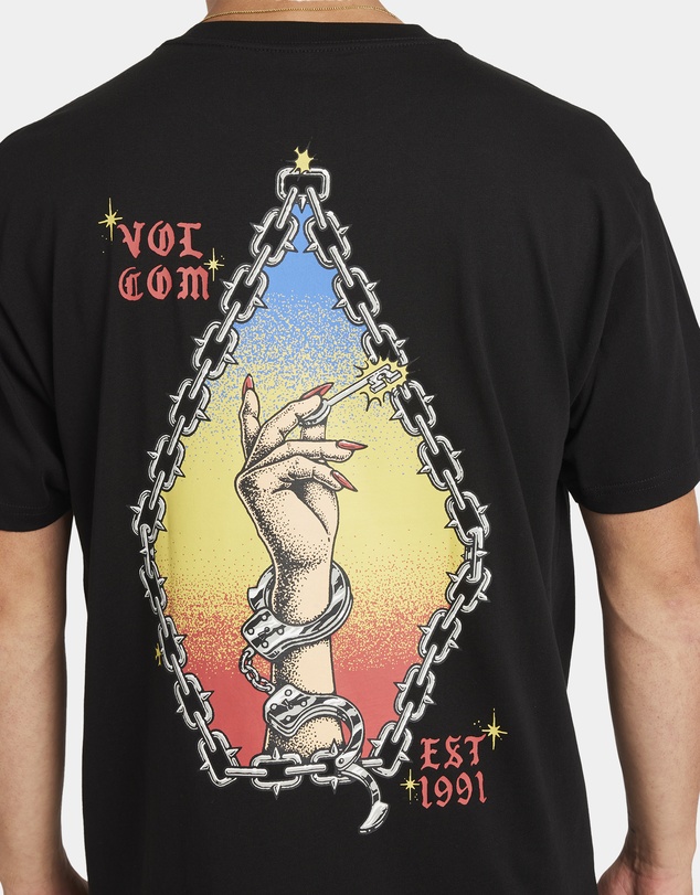 Volcom - Mens Featured Artist Daniel Shepard Unlocked T-Shirt