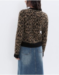 UNISON - Lofty Intarsia Crew Neck Knit