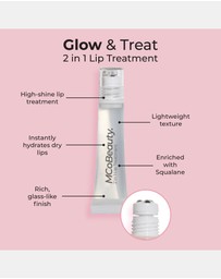 MCoBeauty - Glow & Treat 2-in-1 Lip Oil Treatment - Coconut