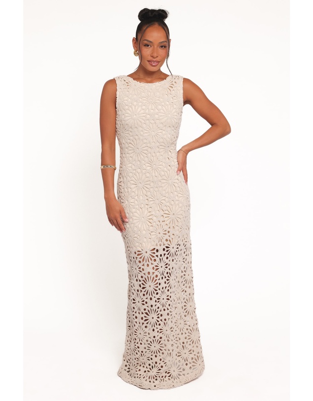 Petal & Pup - Carlene Maxi Dress - Natural