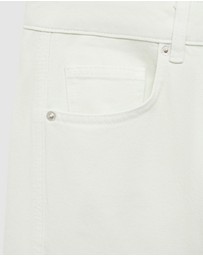 M.N.G - Mila Wideleg Mid-Rise Jeans